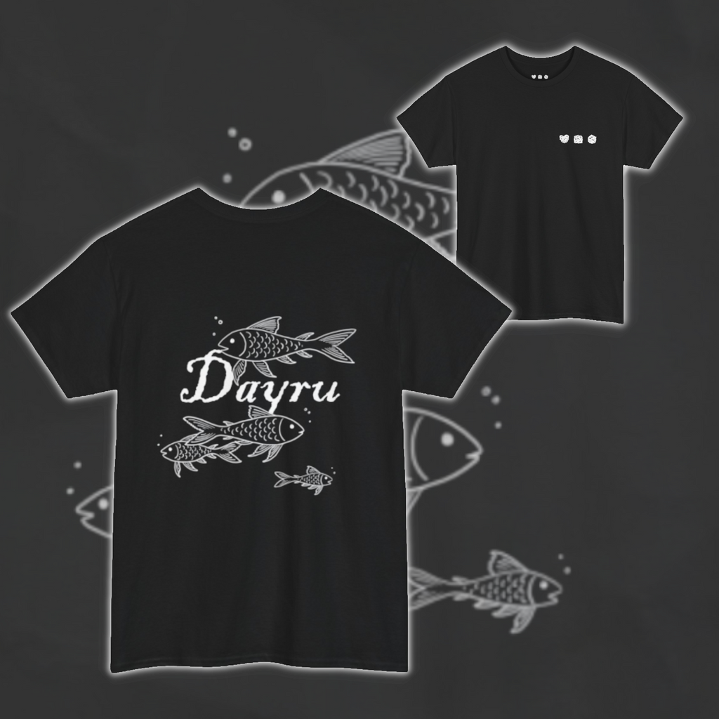 T-Shirt Fishies Black