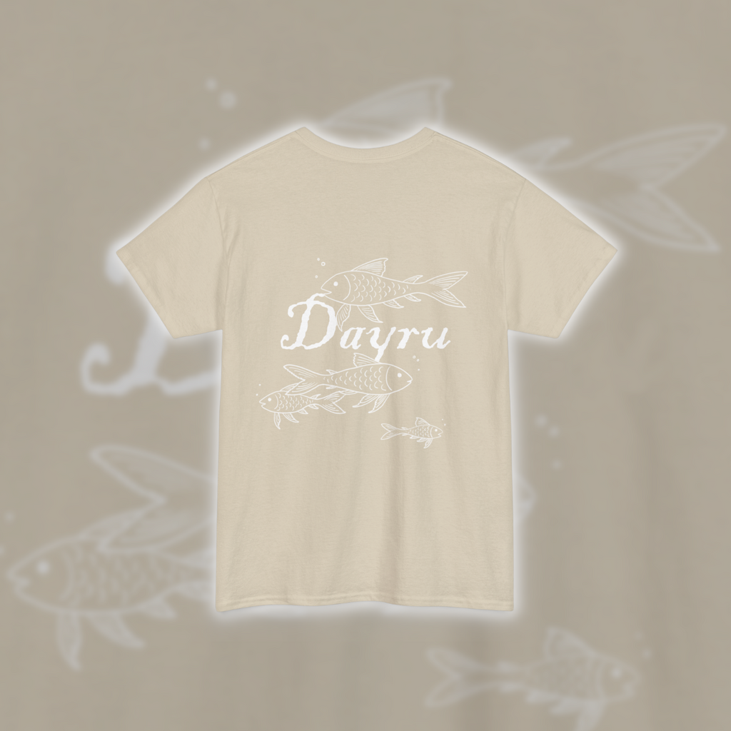 T-Shirt Fishies Sandcolored