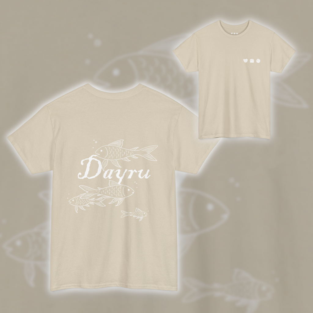 T-Shirt Fishies Sandcolored