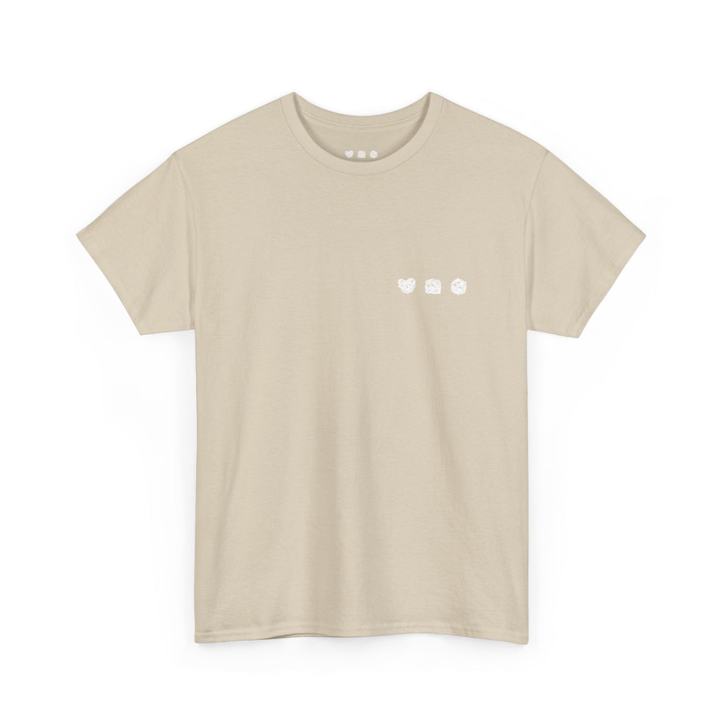 T-Shirt Fishies Sandcolored